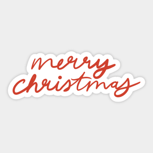 Merry Christmas Sticker